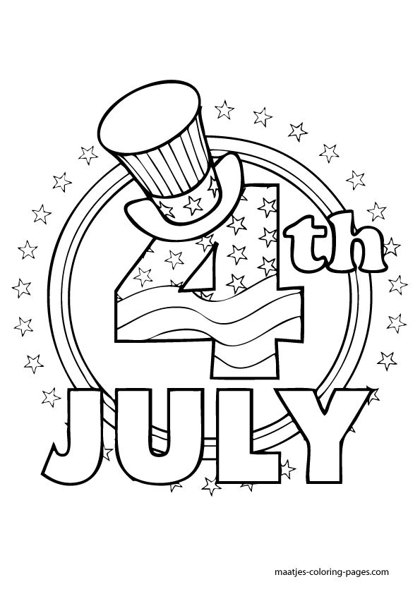 Independence Day Coloring Pages for kids