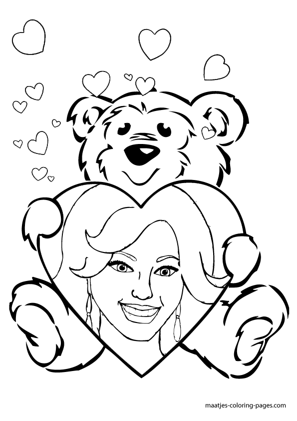 Beyonce Valentines day coloring pages